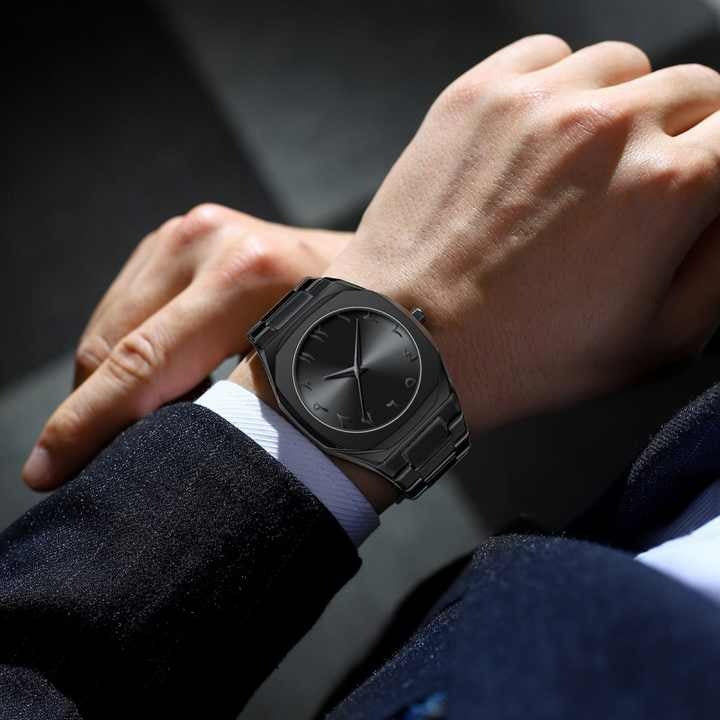 Stainless Steel Arabic Watch